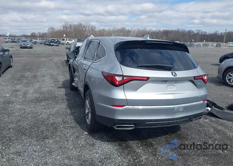 2024 Acura Mdx Standard z USA, uszkodzony, nr VIN 5J8YE1H32RL034169